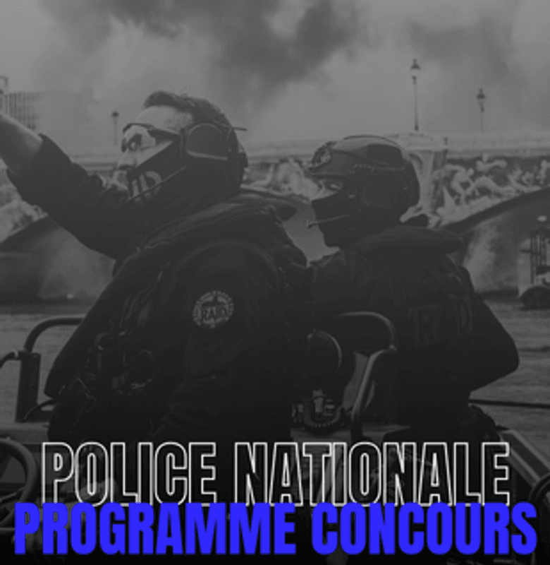 Préparation Physique Concours Police Nationale - 4 semaines